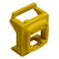 [003.001.0014] 003.001.0014 RJ45 Keystone to Australian Style Bezel |10 Pack Yellow