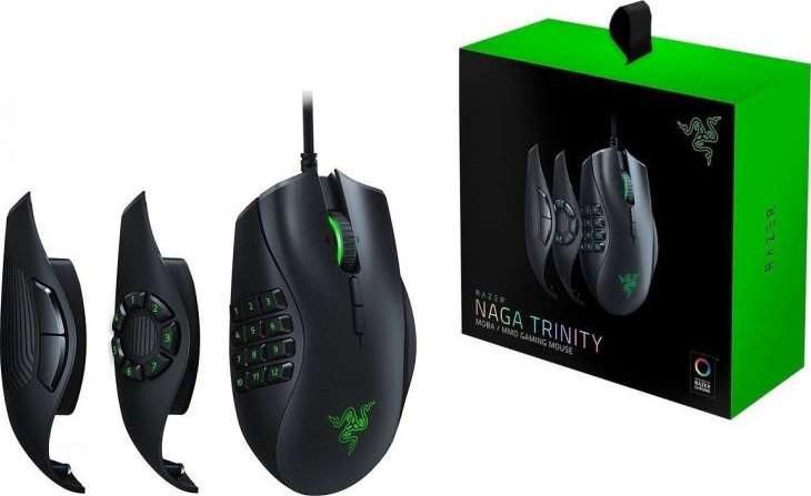 [RZ01-02410100-R3M1] RZ01-02410100-R3M1 Razer Naga Trinity MMO Gaming Mouse