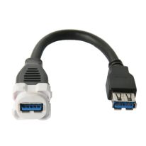 [016.008.0010] 016.008.0010 USB 3.0 Wall Plate Insert