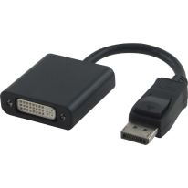 [022.002.0250] 022.002.0250 15cm DisplayPort Male - DVI Female: Black