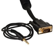 [004.020.0009] 004.020.0009 SVGA Cable with 3.5mm Audio: 2m