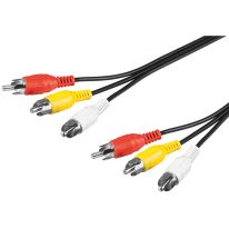 [022.001.0002] 022.001.0002 RCA Audio and Video Cable 1.8m
