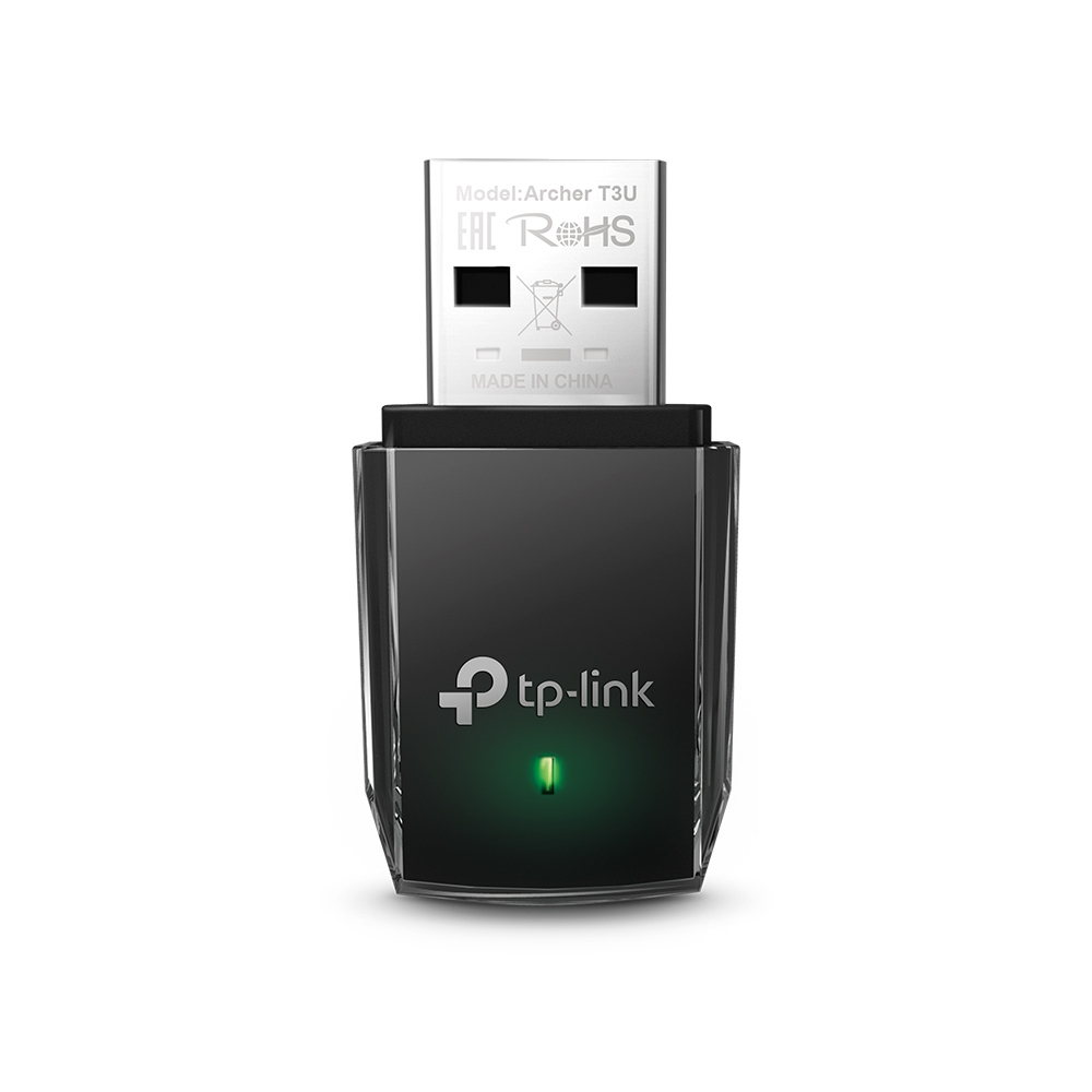 [Archer T3U] Archer T3U TP-Link  AC1300 Mini Wireless MU-MIMO USB Adapter，Mini Size, 867Mbps at 5GHz + 400Mbps at 2.4GHz, USB 3.0