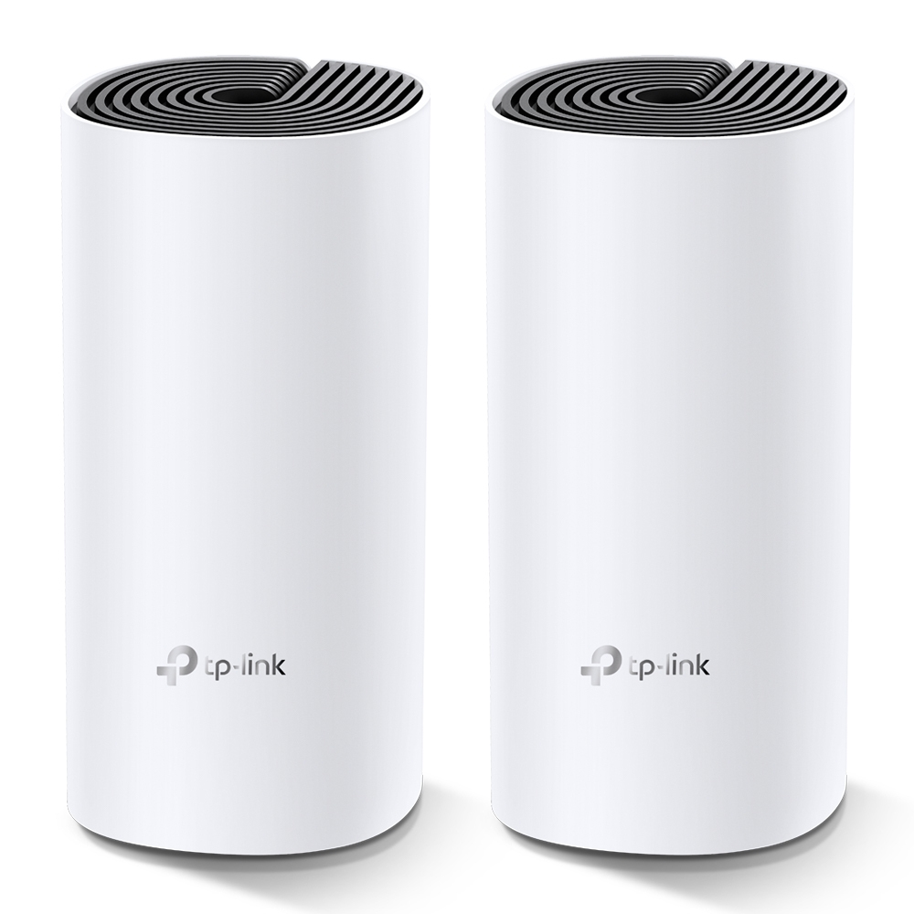 [Deco M4(2-pack)] Deco M4(2-pack) TP-Link Deco M4 (2-pack) AC1200 Whole Home Mesh Wi-Fi System.  ~260sqm Coverage, Up to 100 Devices, Parental Control
