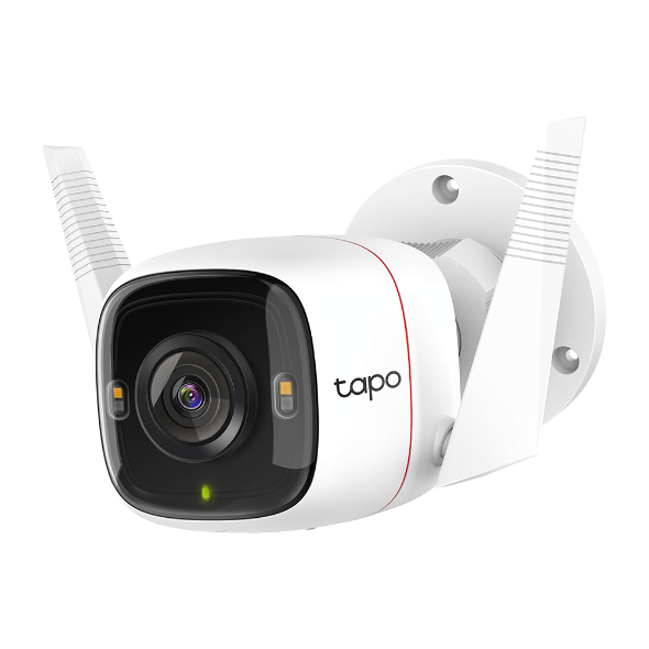 [Tapo C320WS] Tapo C320WS TP-Link  Outdoor Security Wi-Fi Camera, H.264, 2-Way Audio, Night Vision, Motion Detect, Voice Control, Weatherproof, Sound