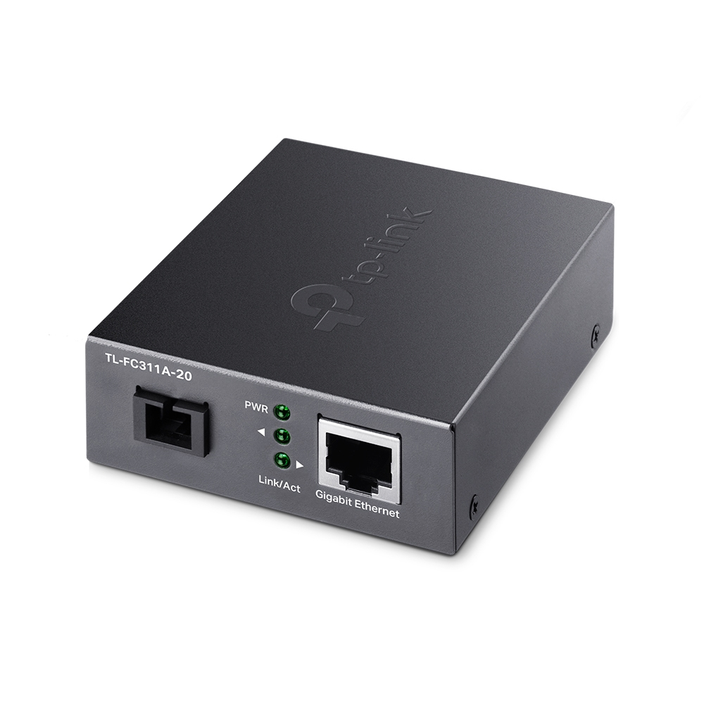 [FC311A-20] FC311A-20 TP-Link TL- Gigabit WDM Media Converter - IEEE 802.3u 1550nm 20KM 9/125 μm Single-Mode Fiber (Compatible with TL-FC311B-20)