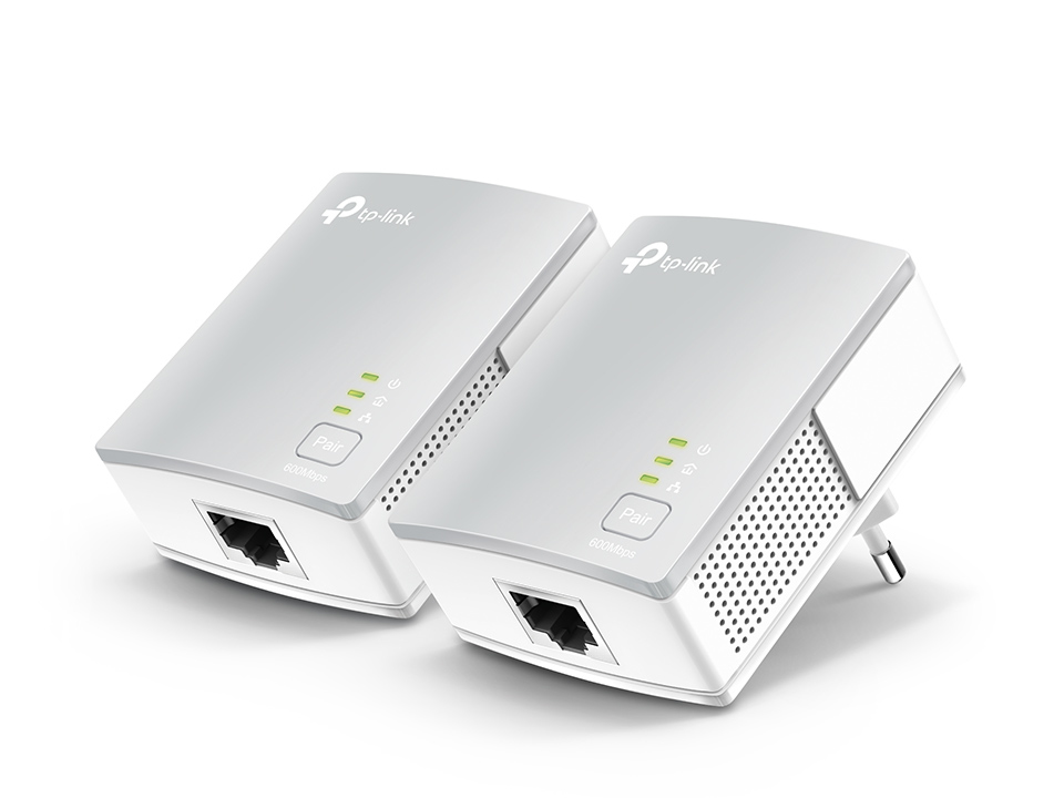 [TL-PA4010 KIT] TL-PA4010 KIT TP-Link  AV600 Powerline Ethernet Adapter Starter Kit 600Mbps HomePlug AV 1xLAN Port 300m Range Plug & Play Mini Size