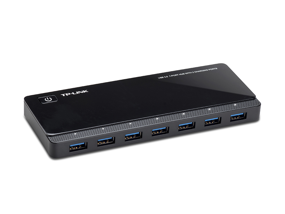 [UH720] UH720 TP-Link  USB 3.0 7-Port Hub with 2 Charging Ports 5V/2.4A 5Gbps transfer speeds for iOS and Android devices