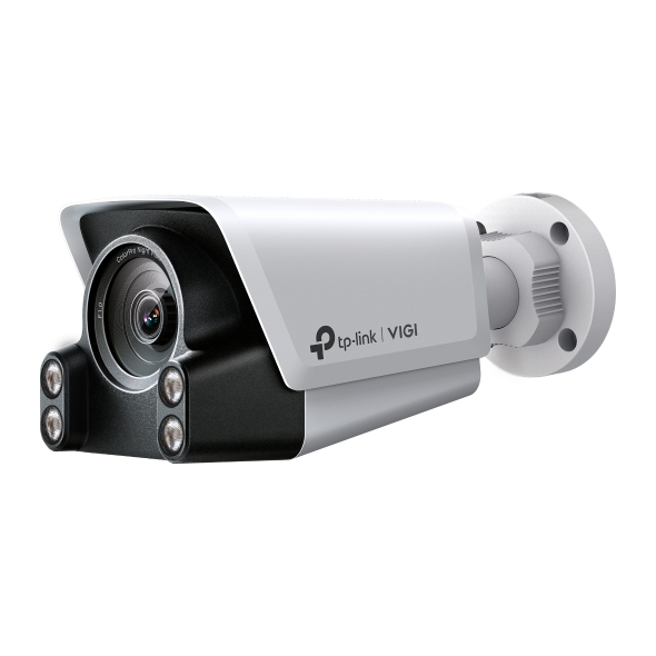 [VIGI C340S(4mm)] VIGI C340S(4mm) TP-Link VIGI 4MP C340S(4mm)  Outdoor ColourPro Night Vision Bullet Network Camera, 4mm Lens, Smart Detection