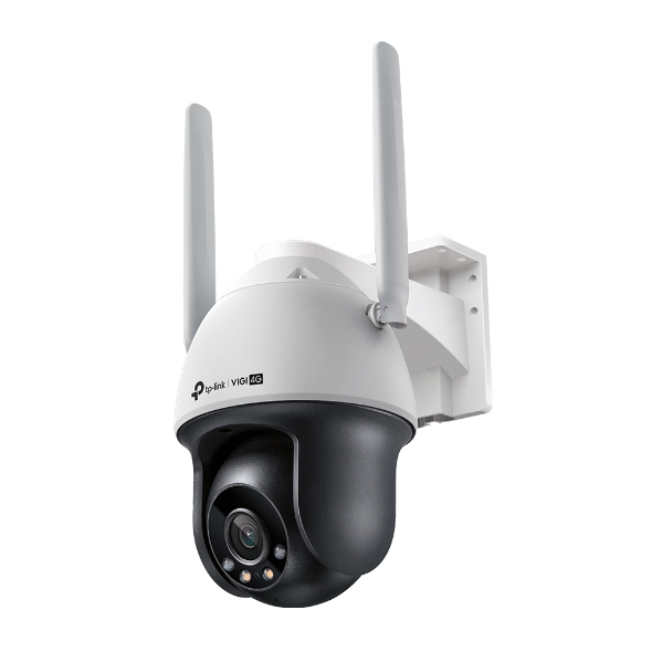 [VIGI C540-4G(4mm)] VIGI C540-4G(4mm) TP-Link VIGI 4MP C540-4G(4mm) Outdoor Full-Color 4G Pan Tilt Network Camera, 4mm Lens, 4G Mobile Networking, Automatic Tracking, 360° Monitoring: