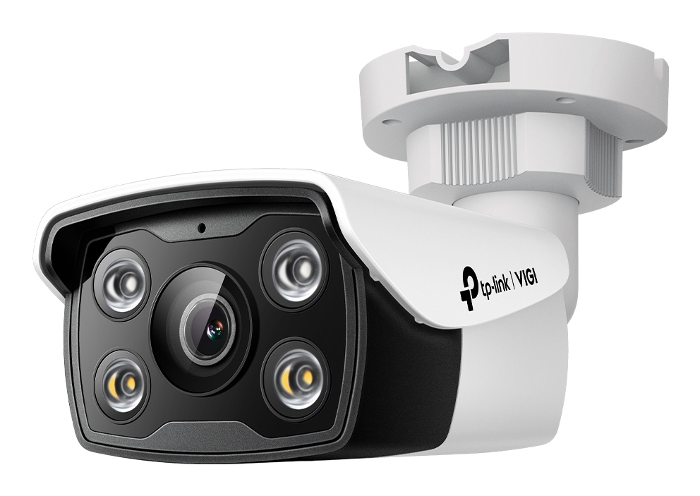 [VIGI C350(2.8mm)] VIGI C350(2.8mm) TP-Link VIGI 5MP C350(2.8mm) Full-Colour Bullet Network Camera 2.8mm Lens, Two-Way Audio, Smart Detection,