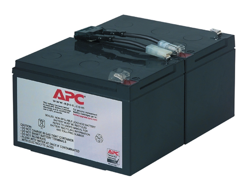 [731304003281] 731304003281 APC Replacement Battery Cartridge #6, Suitable For BP1000I, SMC1500I, SMC1500IC, STM1000I, SMT1000IC