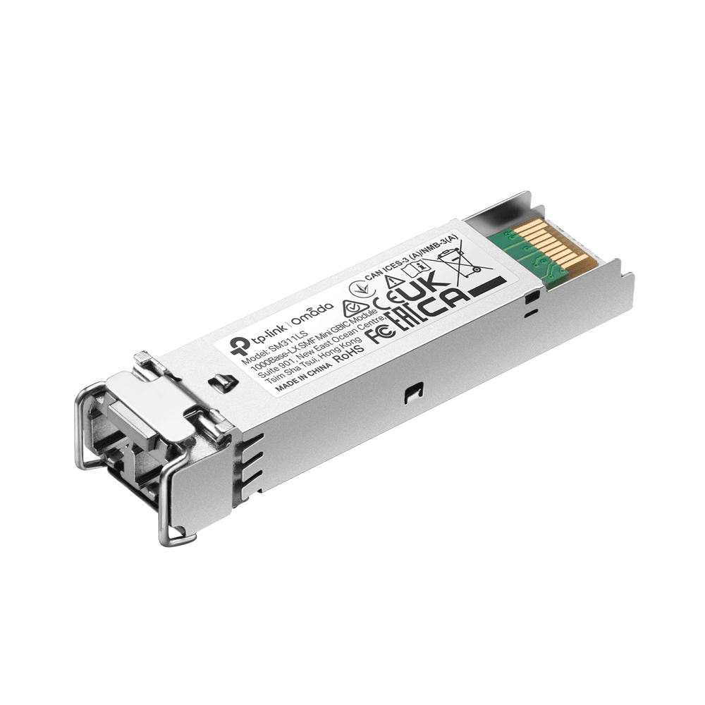 [6935364030216] 6935364030216 TP-Link SM311LS Gigabit SFP module, Single-mode, MiniGBIC, LC interface, Up to 10km distance