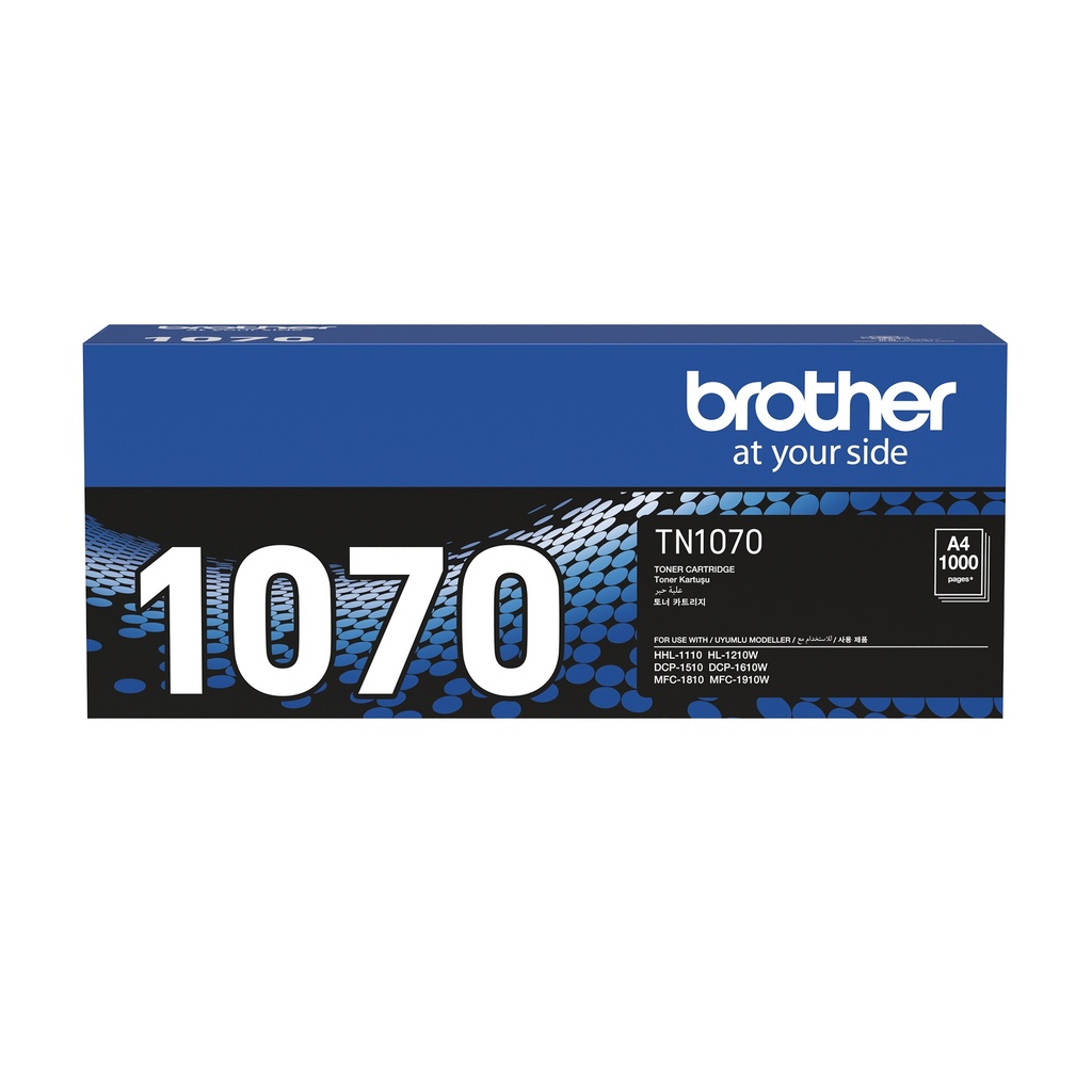 [4977766721240] 4977766721240 Brother TN-1070 1000 page Yield Toner Cartridge to suit HL-1110/DCP-1510/MFC-1810