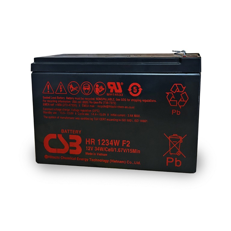 [PSB12-9] PSB12-9 PowerShield 12V 9AH Battery, 2 Year Design Life, compatible with all PowerShield UPS models, reliable power source