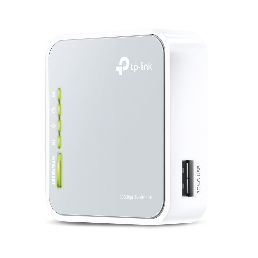 [6935364082345] 6935364082345 TP-Link TL-MR3020 Portable 3G/4G Wireless N Router 2.4GHz (150Mbps) 802.11bgn 1x100Mbps WAN/LAN 1xUSB 1xmini USB Internal Antennas ~TL-MR3220