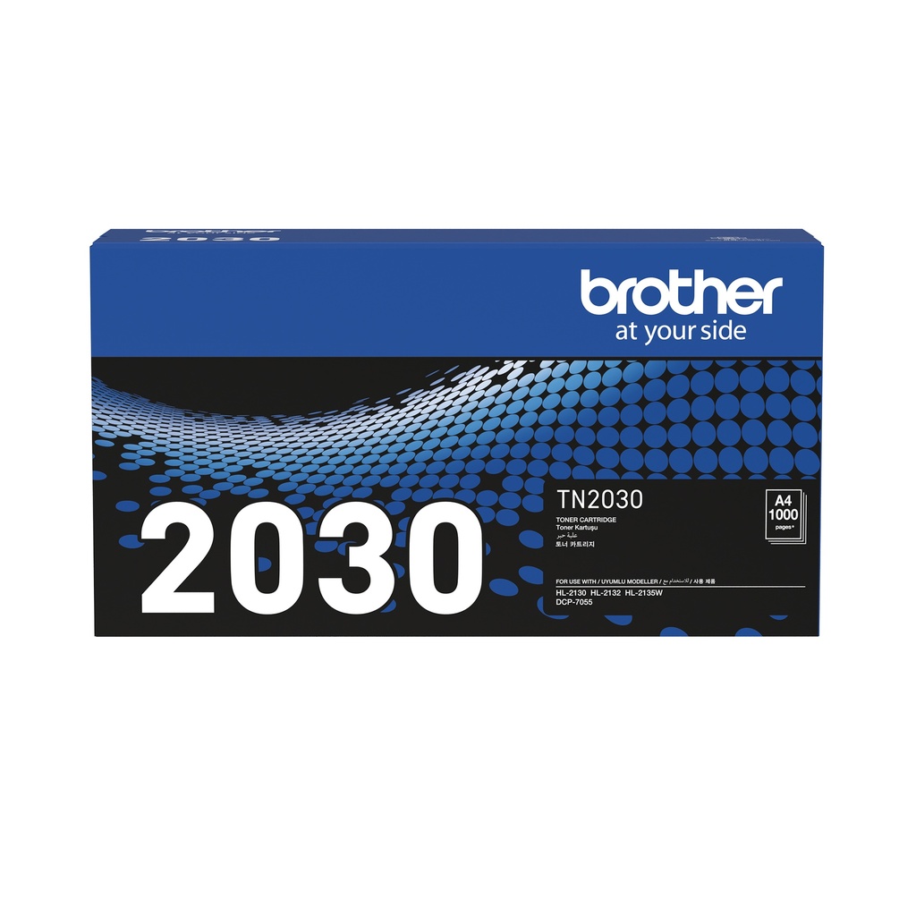 [4977766689137] 4977766689137 Brother TN-2030 Mono Laser Toner, HL-2130/2132/2135W, DCP-7055- up to 1,000 pages