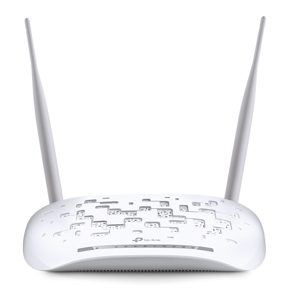 [6935364092535] 6935364092535 TP-Link TD-W9970 N300 Wireless VDSL ADSL Modem Router 300Mpbs @ 2.4GHz 4x100Mbps LAN 1xRJ11 2xAntenna
