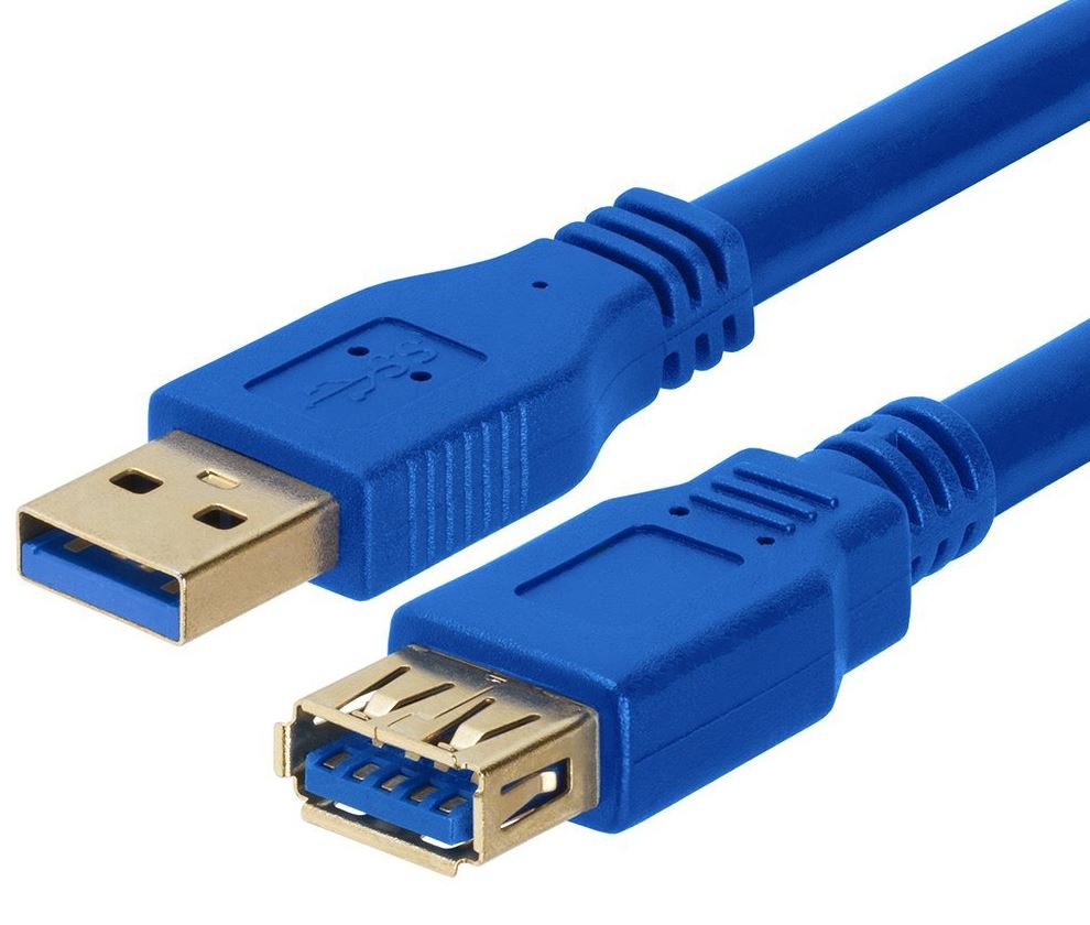 [9320200600833] 9320200600833 Astrotek USB 3.0 Extension Cable 2m - Type A Male to Type A Female Blue Colour
