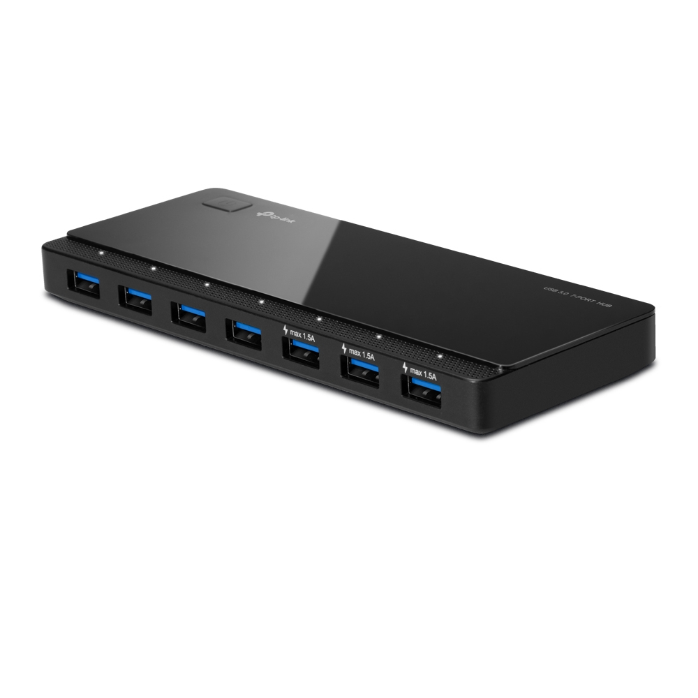 [6935364010065] 6935364010065 TP-Link UH700 7 Ports USB3 Hub Desktop 2.5A Power Adapter