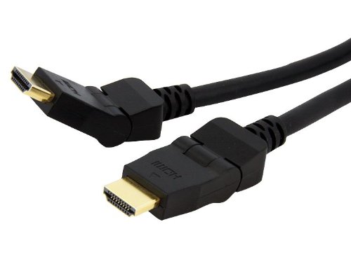 [9320300511992] 9320300511992 Astrotek HDMI Cable 2m - v1.4 19 pins Type A Male to Male 180 Degree Swivel Type 30AWG Gold Plated Nylon sleeve RoHS