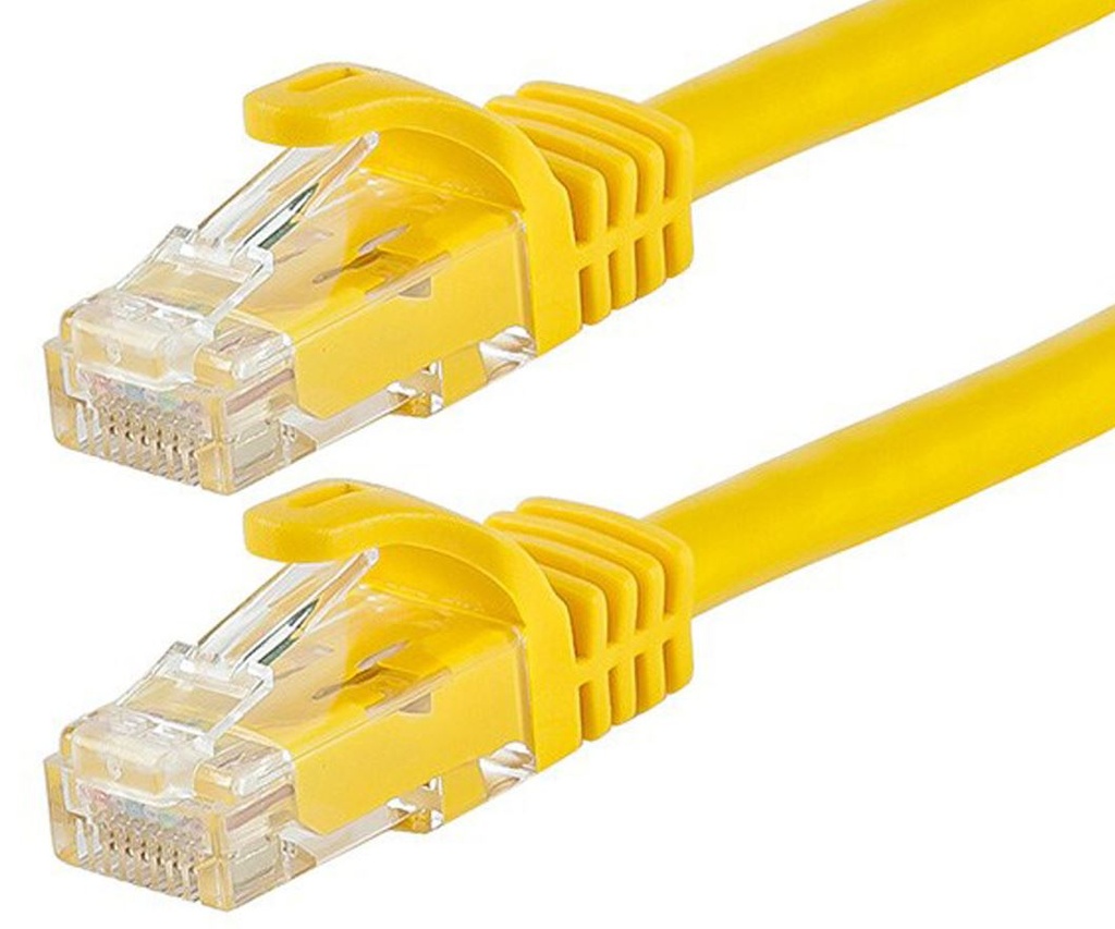 [9320422519111] 9320422519111 Astrotek CAT6 Cable 3m - Yellow Color Premium RJ45 Ethernet Network LAN UTP Patch Cord 26AWG CU Jacket