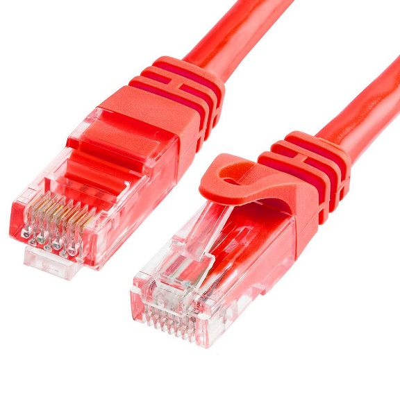 [9320422519159] 9320422519159 Astrotek CAT6 Cable 30m - Red Color Premium RJ45 Ethernet Network LAN UTP Patch Cord 26AWG CU Jacket
