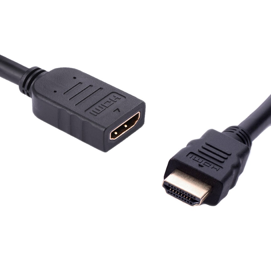 [9341756008614] 9341756008614 8Ware 2m HDMI Extension Cable Male to Female High Speed 4K*2K@30Hz 30AWG Extender Adapter PC Computer Smart Set-Top Box DVD Player PS3/4 TV Projector