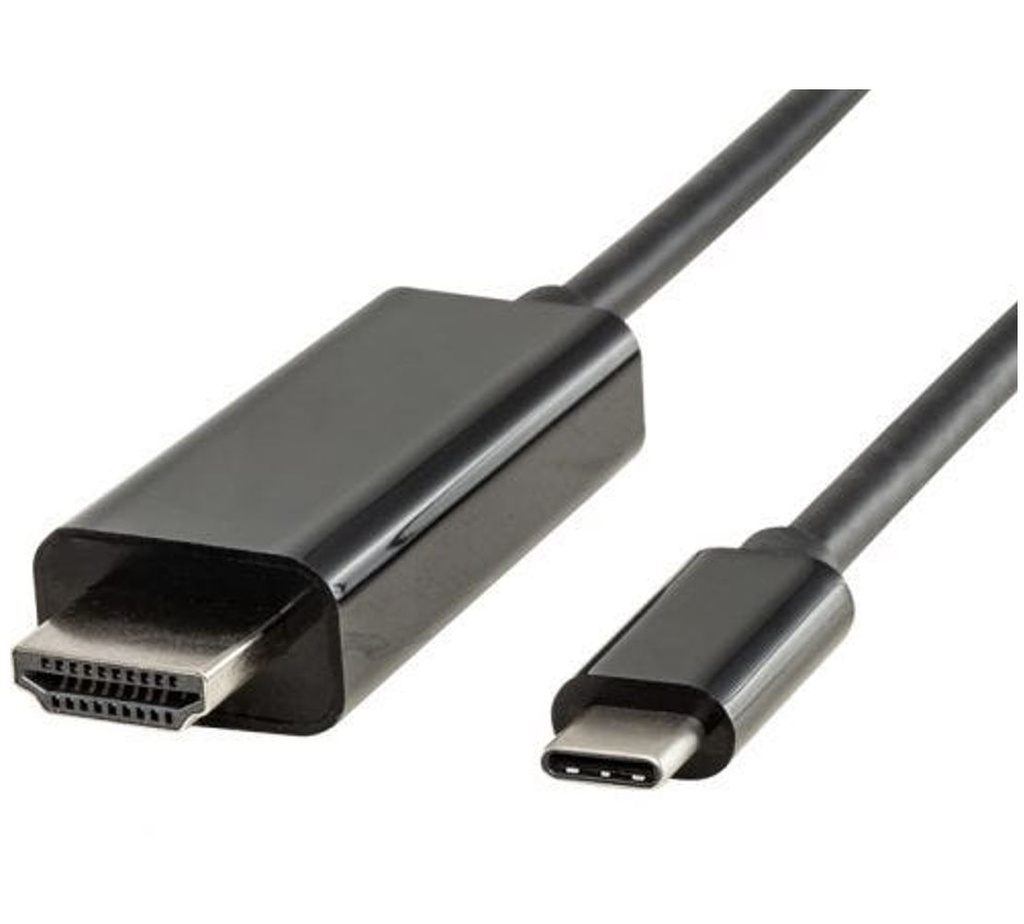 [9341756016794] 9341756016794 8ware 2m USB 3.1 Type C (USB-C) to HDMI Cable Male to Male for Monitor, TV, Projector Apple MacBook Chromebook Samsung Galaxy S8+