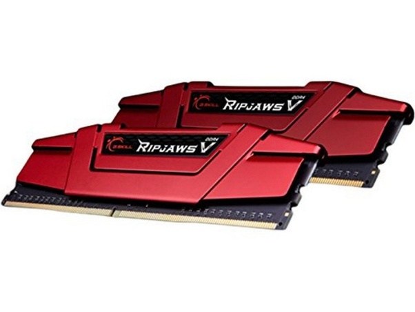 [4719692004550] 4719692004550 (LS) G.SKILL RipjawsV 16GB (2x8GB) DDR4 3000Mhz C15 1.35V Gaming Memory Red