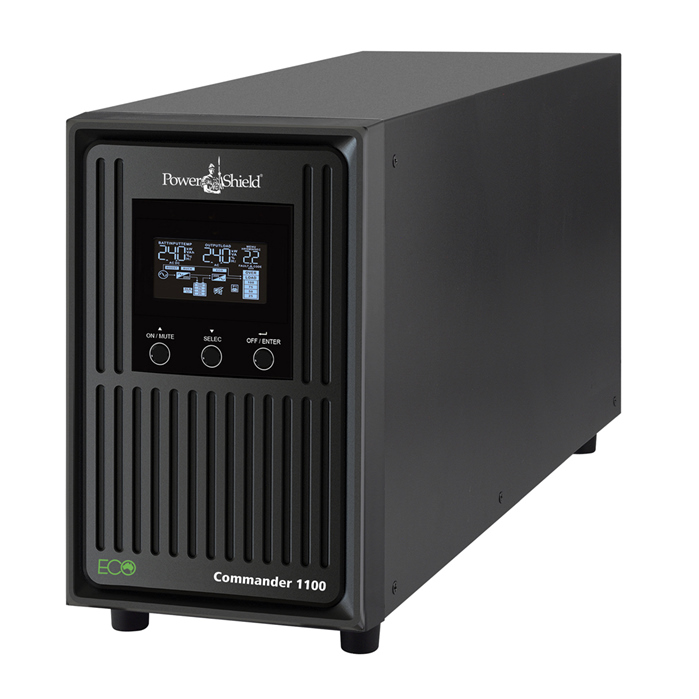 [9346909000620] 9346909000620 PowerShield Commander 1100VA/990W - 10Amp, Line Interactive Pure Sine Wave Tower UPS with AVR, 4 AUS sockets, 2-year warranty
