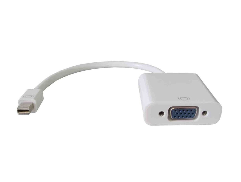 [9320300512227] 9320300512227 Astrotek Mini DisplayPort DP to VGA Adapter Converter Cable 20cm - Male to Female Gold Plated RoHS