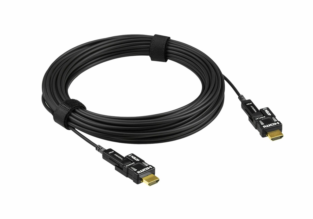 [4719264646102] 4719264646102 Aten True 4K 15m HDMI 2.0 Hybrid Active Optical Cable
