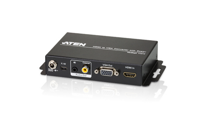 [4719264640568] 4719264640568 Aten Professional Converter HDMI to VGA with Scaler