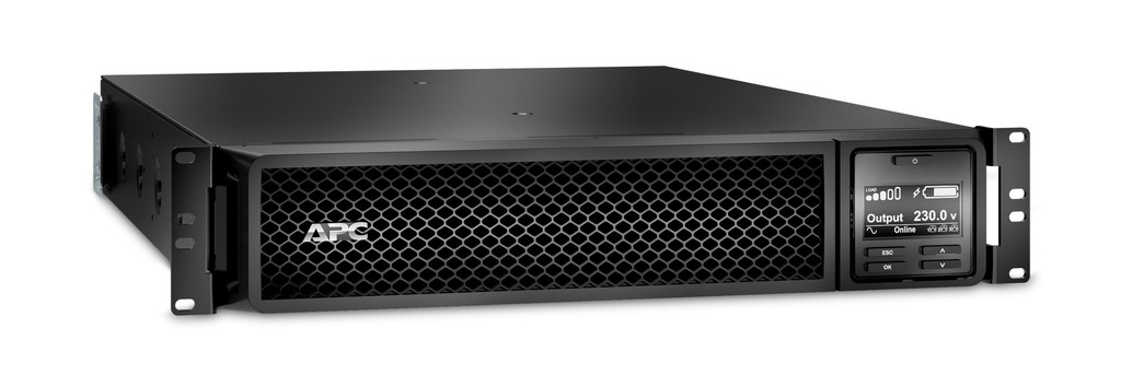 [731304317647] 731304317647 APC Smart-UPS 3000VA/2700W Online UPS, 2U RM, 230V/16A Input, 2x IEC C19  8x IEC C13 Outlets, Lead Acid Battery, SmartSlot, W/ Rail Kit