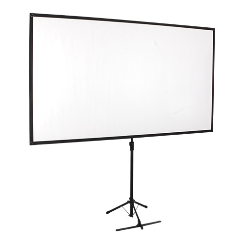 [9341756012659] 9341756012659 Brateck Economy 80" Tripod Projector Screen Black 16:9 ,Screen1.76m(W)x1.00m(H). (LS)