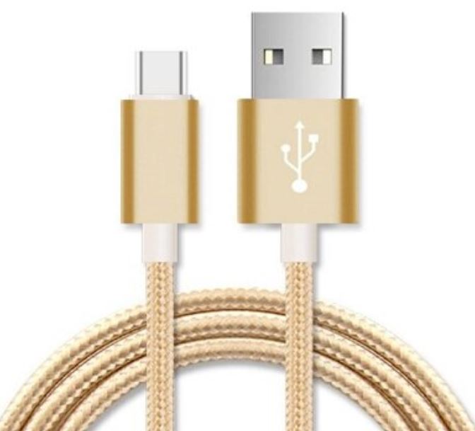 [9320422519289] 9320422519289 Astrotek 2m Micro USB Data Sync Charger Cable Cord Gold Color for Samsung HTC Motorola Nokia Kndle Android Phone Tablet  Devices