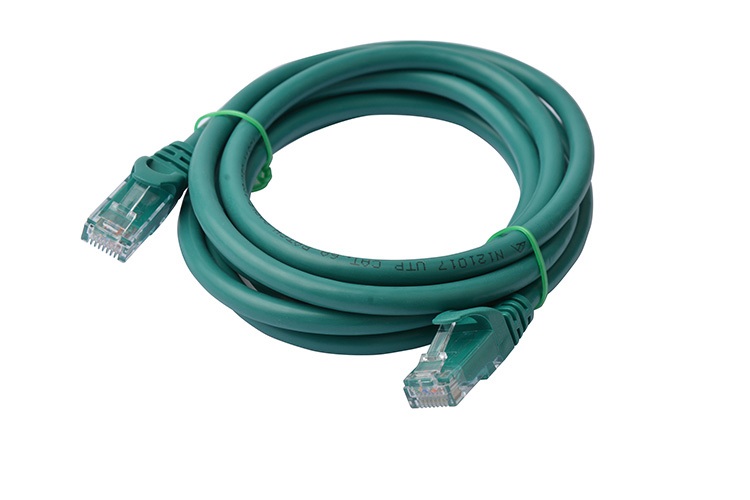 [9341756013076] 9341756013076 8Ware CAT6A Cable 2m - Green Color RJ45 Ethernet Network LAN UTP Patch Cord Snagless