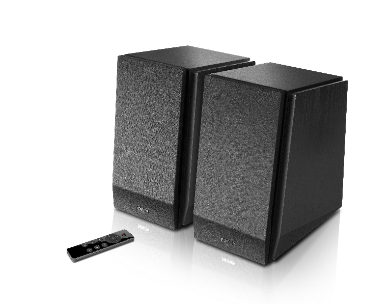 [6923520268597] 6923520268597 Edifier R1855DB Active 2.0 Bookshelf Speakers - Includes Bluetooth, Optical Inputs, Subwoofer Supported, Wireless Remote