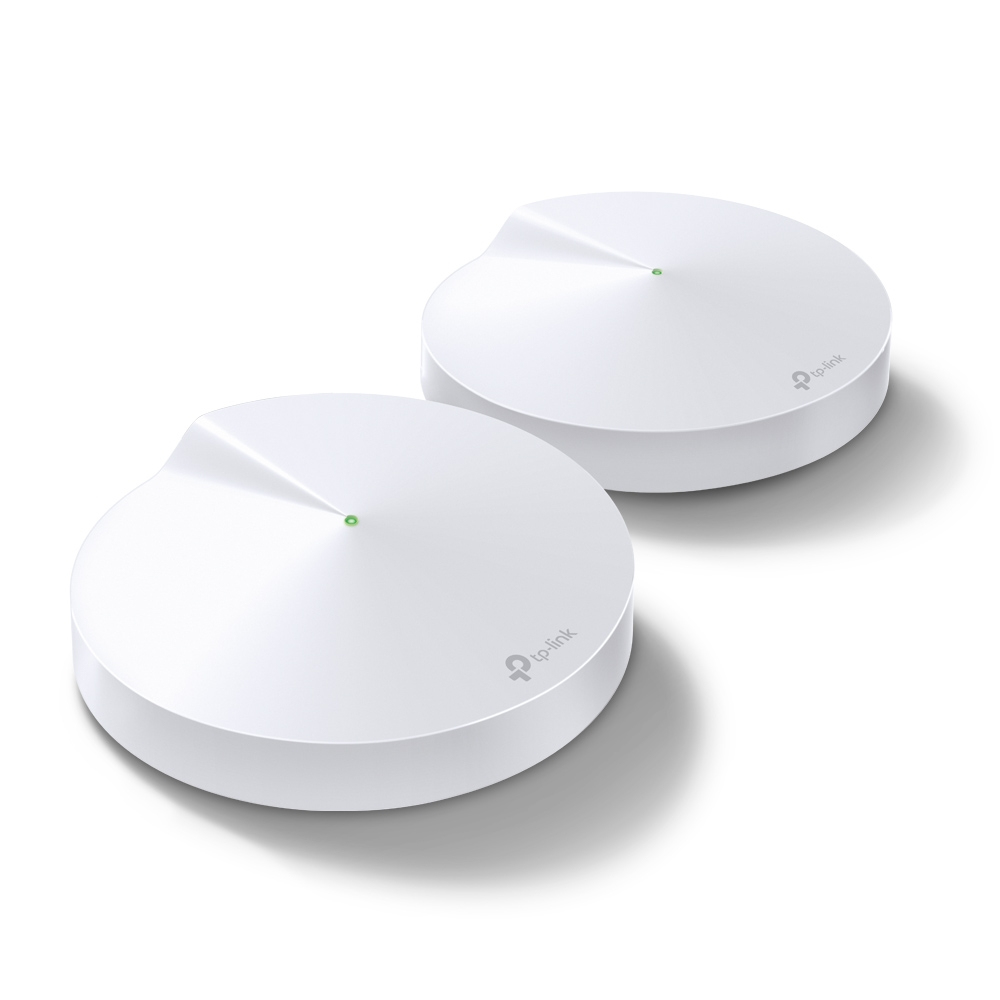 [6935364080846] 6935364080846 TP-Link Deco M5 (2-Pack) Whole Home Mesh Wi-Fi 1300Mbps System, Built-In Antivirus, Quality of Service, Covers 350sqm 2xGbit Port USB-C, BT, Homecare