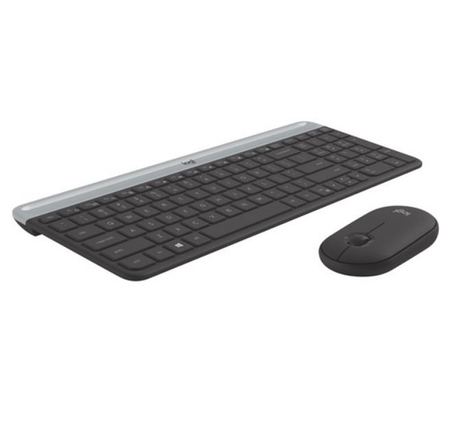 [97855152121] 97855152121 Logitech MK470 Slim Wireless Keyboard Mouse Combo Nano Receiver 1 Yr Warranty