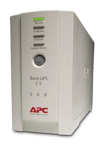 [731304016359] 731304016359 APC Back-UPS 500VA/300W Standby UPS, Tower, 230V/10A Input, 4x IEC C13 Outlets, Lead Acid Battery, User Replaceable Battery