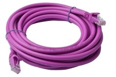 [9341756013212] 9341756013212 8Ware CAT6A Cable 5m - Purple Color RJ45 Ethernet Network LAN UTP Patch Cord Snagless