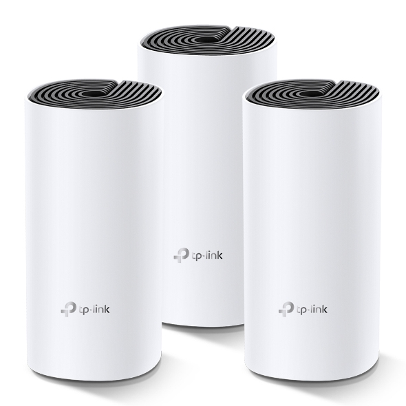 [6935364085179] 6935364085179 TP-Link Deco M4 (3-pack) AC1200 Whole Home Mesh Wi-Fi System.  ~370sqm Coverage, Up to 100 Devices, Parental Control