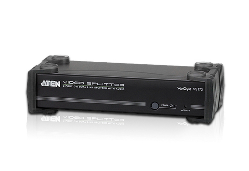 [4710423778481] 4710423778481 Aten 2-Port DVI Dual Link/Audio Splitter (PROJECT)