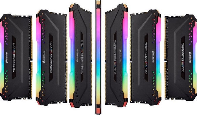 [843591076852] 843591076852 Corsair Vengeance RGB PRO 32GB (4x8GB) DDR4 3200MHz C16 Desktop Gaming Memory