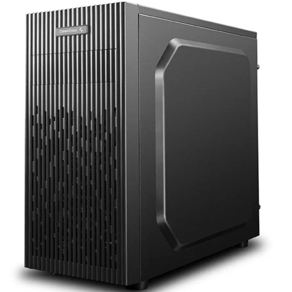 6933412713715 DeepCool MATREXX 30 Full Tempered Glass Side Panel M-ATX Case, 1x 120mm Black Fan, Graphics Card Up To 250mm