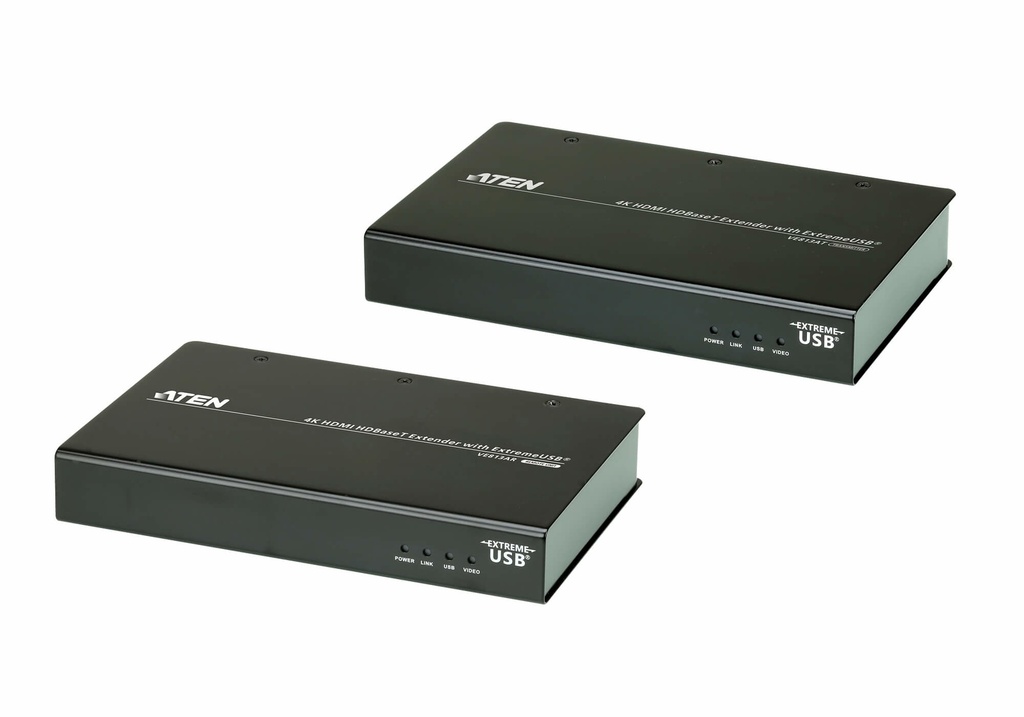 [4719264645112] 4719264645112 Aten HDBaseT HDMI  Extender with ExtremeUSB - (1080p/4K to 100m)