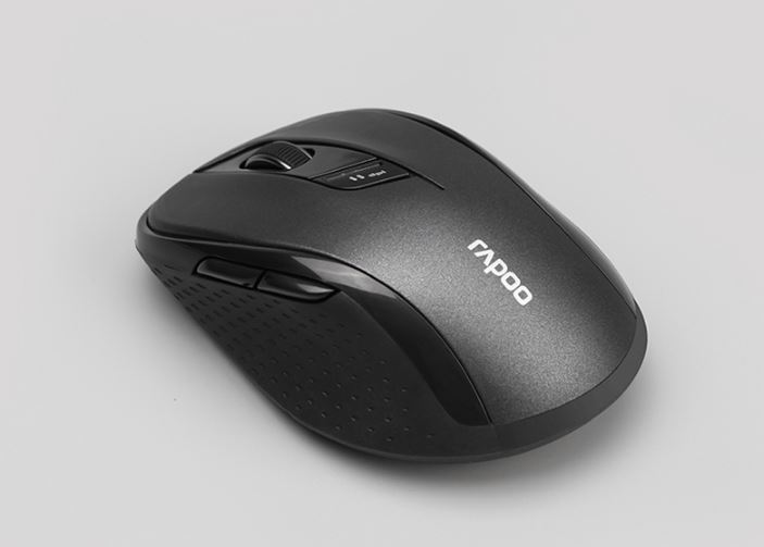 [6940056184047] 6940056184047 RAPOO M500 Multi-Mode, Silent, Bluetooth, 2.4Ghz, 3 device Wireless Optical Mouse - Simultaneously Connect Multiple Devices