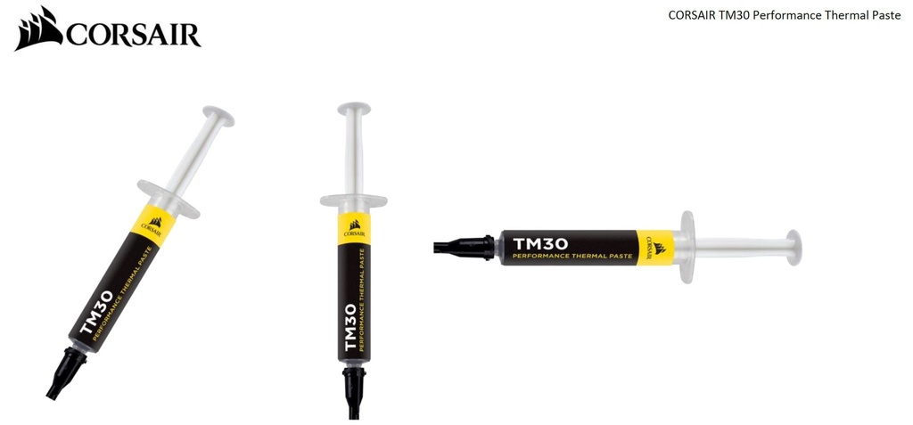 [843591074506] 843591074506 Corsair TM30 Performance Thermal Grease Paste 3g. 12 Months Warranty.